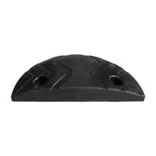 Speed bump - Eurostal speed bump 30 cm wide rear part black Speed bump - Eurostal speed bump 30 cm wide rear part black