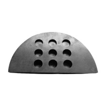 Speed bump - Eurostal speed bump 30 cm wide rear part black Speed bump - Eurostal speed bump 30 cm wide rear part black