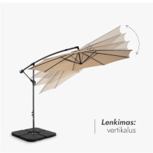Outdoor umbrella Select Taupe