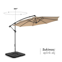 Outdoor umbrella Select Taupe