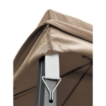 Outdoor gazebo Zeltpro Classic 300x400 Brown
