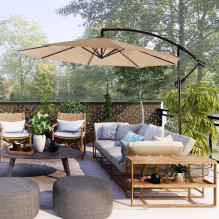 Outdoor umbrella Select Taupe