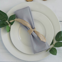 Cloth napkin gray 40x40 (10...