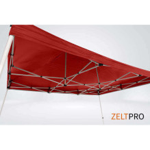 Shopping Tent 3x2 Red Zeltpro PROFRAME