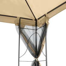 Outdoor gazebo Zeltpro Classic 300x400 Cream