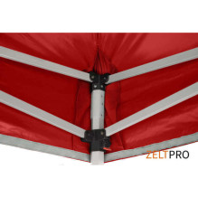 Shopping Tent 3x2 Red Zeltpro PROFRAME