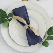 Cloth napkin dark blue...