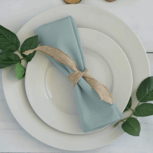 Fabric napkin sky blue...