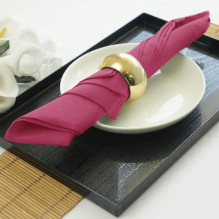 Fabric napkin pink 40x40 (10 pcs.) Fabric napkin pink 40x40 (10 pcs.)