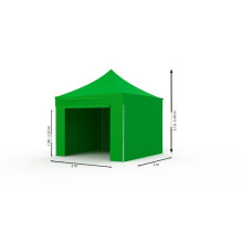 Shopping Tent 3x3 Green Zeltpro TITAN