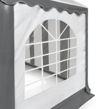 PVC Tent - Pavilion Zeltpro 4 x 8 White / Grey PVC Tent - Pavilion Zeltpro 4 x 8 White / Grey