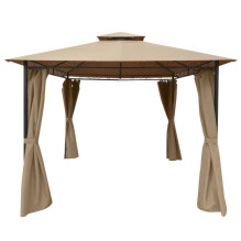 Outdoor gazebo Zeltpro Prime 300x300 Brown