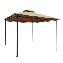 Outdoor gazebo Zeltpro Prime 300x300 Brown