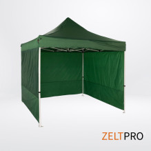 Prekybinės palapinės stogas ir sienos (4 vnt.) komplektas 2x2 Žalia Zeltpro PROFRAME Prekybinės palapinės stogas ir sienos (4 vnt.) komplektas 2x2 Žalia Zeltpro PROFRAME
