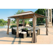 Lauko pavėsinė Zeltpro Prime 300x400 Ruda Lauko pavėsinė Zeltpro Prime 300x400 Ruda