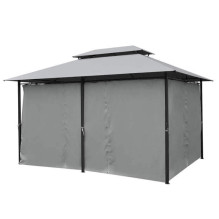 Outdoor gazebo Zeltpro Prime 300x400 Gray