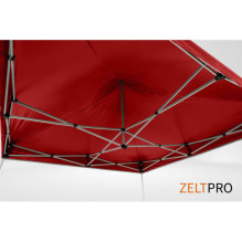 Prekybinė Palapinė 3x3 Raudona Zeltpro TITAN