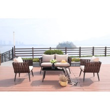 Outdoor furniture set Martinelli Tuscan brown