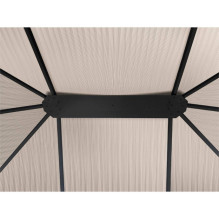 Outdoor gazebo Zeltpro Deluxe 300x300 Gray Outdoor gazebo Zeltpro Deluxe 300x300 Gray