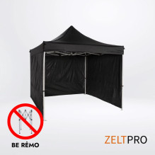 Commercial tent roof and walls (4 pcs.) set 3x3 Black Zeltpro PROFRAME Commercial tent roof and walls (4 pcs.) set 3x3 Black Zeltpro PROFRAME