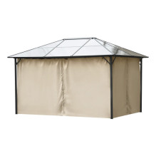 Outdoor gazebo Zeltpro Deluxe 300x400 Brown