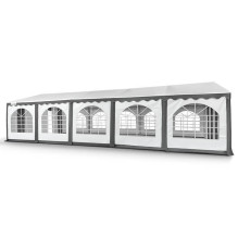 PVC Tent - Pavilion Zeltpro 5 x 10 White / Grey