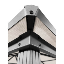 Lauko pavėsinė Zeltpro Deluxe 300x400 Ruda Lauko pavėsinė Zeltpro Deluxe 300x400 Ruda