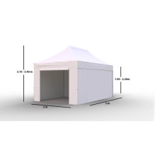 Shopping Tent 3x2 White Zeltpro PROFRAME