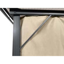 Lauko pavėsinė Zeltpro Deluxe 300x400 Ruda Lauko pavėsinė Zeltpro Deluxe 300x400 Ruda