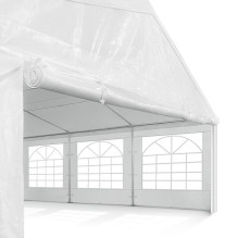 PE Tent - Pavilion Zeltpro 6 x 12 White