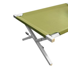 Folding military - camping bed aluminum 210cm Folding military - camping bed aluminum 210cm