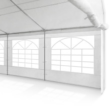 PE Palapinė - Paviljonas Zeltpro 6 x 12 Baltas