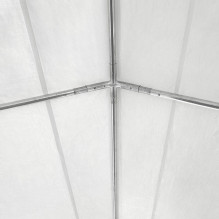PE Palapinė - Paviljonas Zeltpro 6 x 12 Baltas