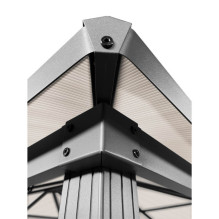 Outdoor gazebo Zeltpro Deluxe 300x400 Gray Outdoor gazebo Zeltpro Deluxe 300x400 Gray