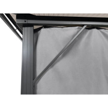 Outdoor gazebo Zeltpro Deluxe 300x400 Gray Outdoor gazebo Zeltpro Deluxe 300x400 Gray