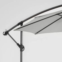 Outdoor umbrella with base and cover Select Light Grey Outdoor umbrella with base and cover Select Light Grey