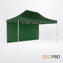 Prekybinės palapinės stogas ir sienos (4 vnt.) komplektas 3x4,5 Žalia Zeltpro PROFRAME Prekybinės palapinės stogas ir sienos (4 vnt.) komplektas 3x4,5 Žalia Zeltpro PROFRAME