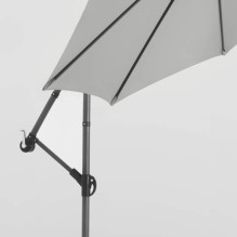 Outdoor umbrella with base and cover Select Light Grey Outdoor umbrella with base and cover Select Light Grey