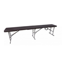 Folding bench 240 Black