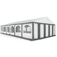 PVC Palapinė - Paviljonas Zeltpro 6 x 12 Baltas / Pilkas PVC Palapinė - Paviljonas Zeltpro 6 x 12 Baltas / Pilkas