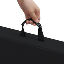 Folding table 120 cm Black