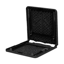 Folding table 120 cm Black