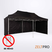 Prekybinės palapinės stogas ir sienos (4 vnt.) komplektas 3x6 Juoda Zeltpro PROFRAME Prekybinės palapinės stogas ir sienos (4 vnt.) komplektas 3x6 Juoda Zeltpro PROFRAME