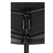 Shopping Tent 3x3 Black Zeltpro EKOSTRONG