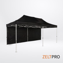 Prekybinės palapinės stogas ir sienos (4 vnt.) komplektas 3x6 Juoda Zeltpro PROFRAME Prekybinės palapinės stogas ir sienos (4 vnt.) komplektas 3x6 Juoda Zeltpro PROFRAME