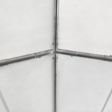PVC Tent - Pavilion Zeltpro 6 x 12 White / Grey PVC Tent - Pavilion Zeltpro 6 x 12 White / Grey