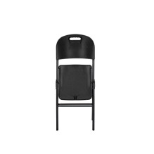 Folding plastic chair Premium Black