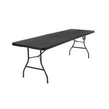Folding table 150 cm Black