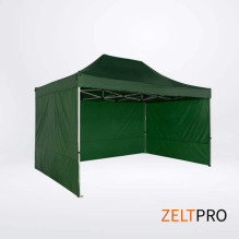 Prekybinė Palapinė 3x4,5 Žalia Zeltpro TITAN