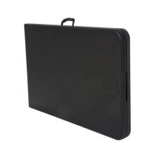 Folding table 150 cm Black